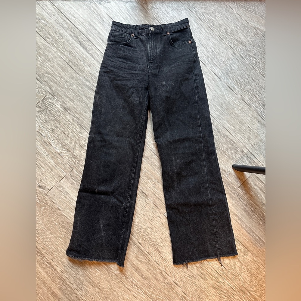 Black Zara jeans size 2